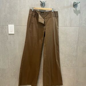 BCBGeneration Tan Wide Leg Trousers
